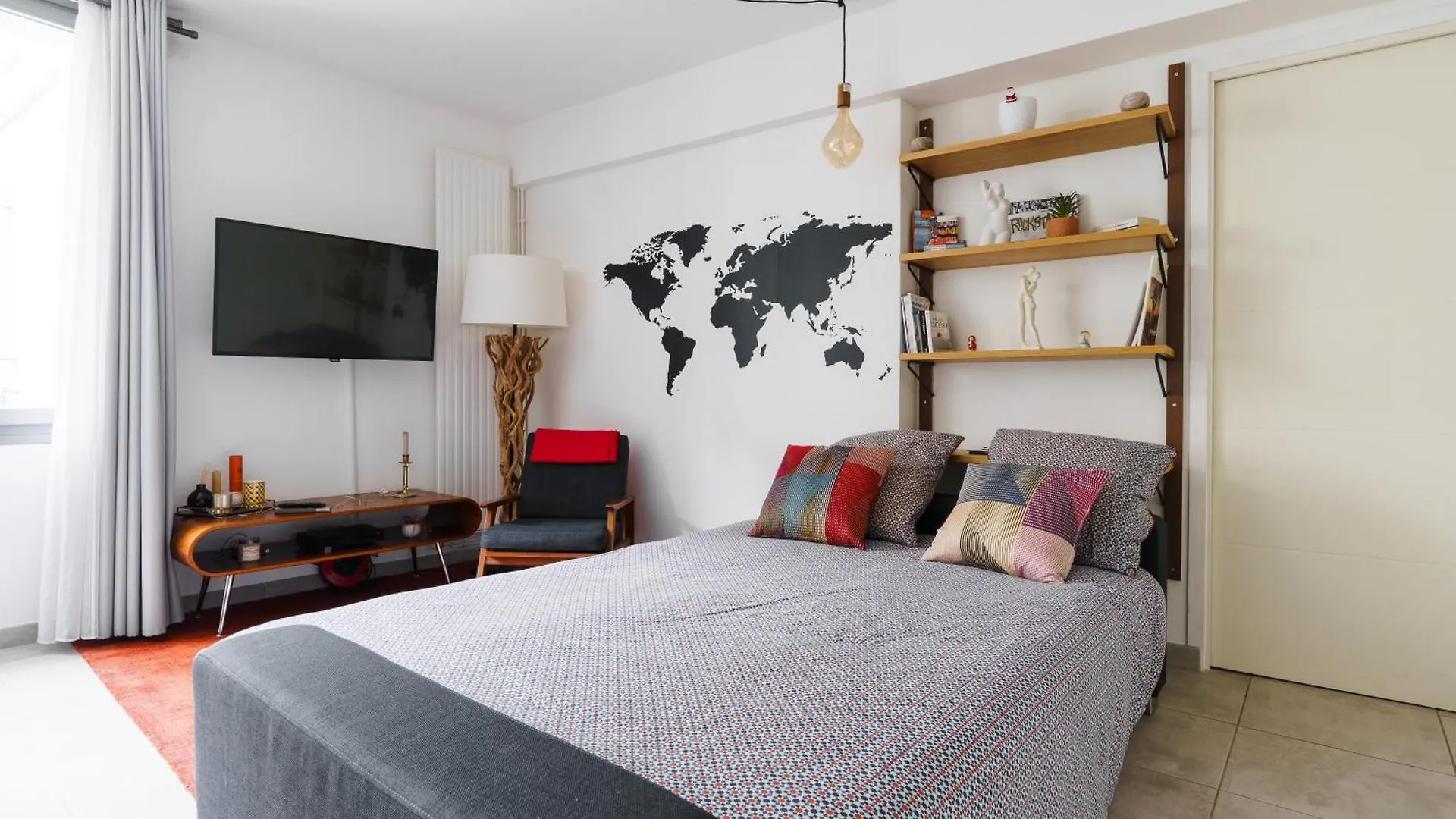 Bright And Airy 1Bd Apartment Quartier De La Gare Paris 0*,
